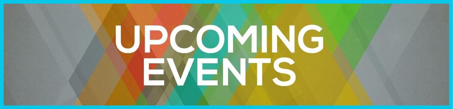 Upcoming events